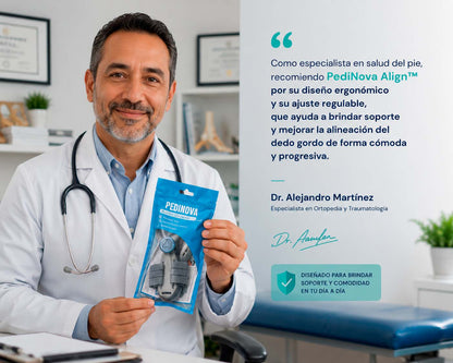PediNova Align™ | Corrector Ajustable para Juanetes